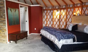 Honeoye Yurt Bedroom